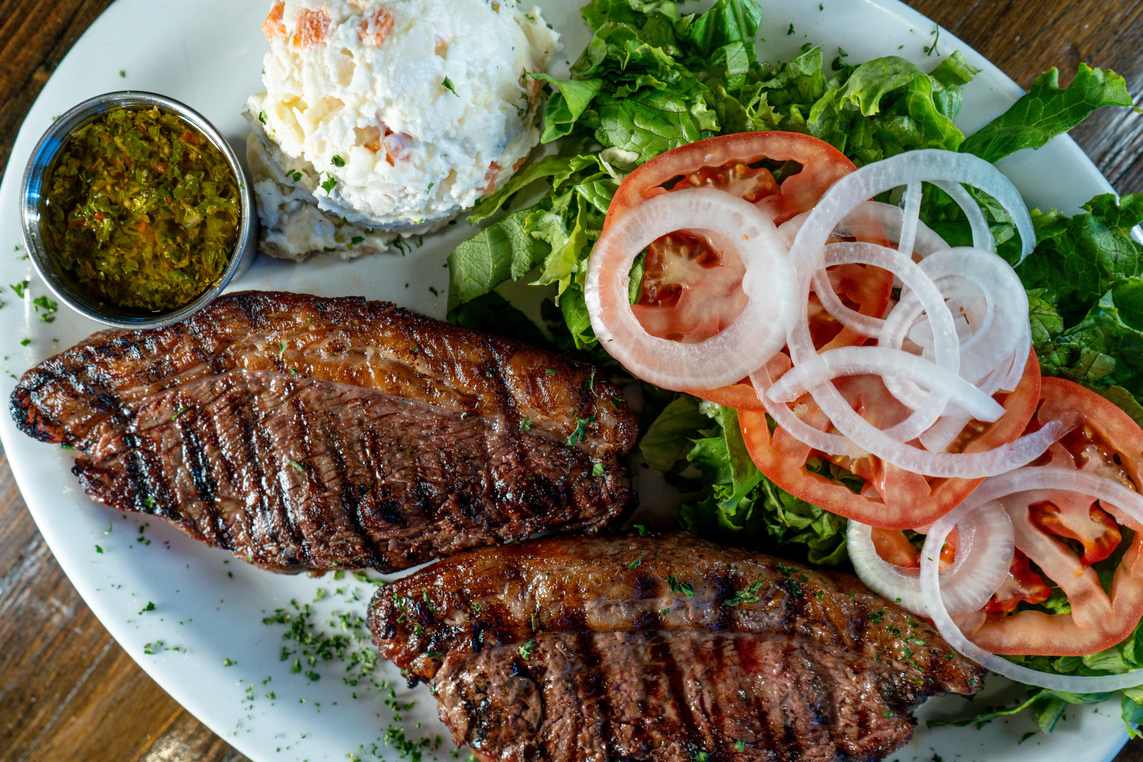 Sabores del Plata dish